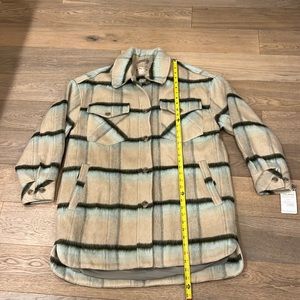 Free People Shacket NWT size medium